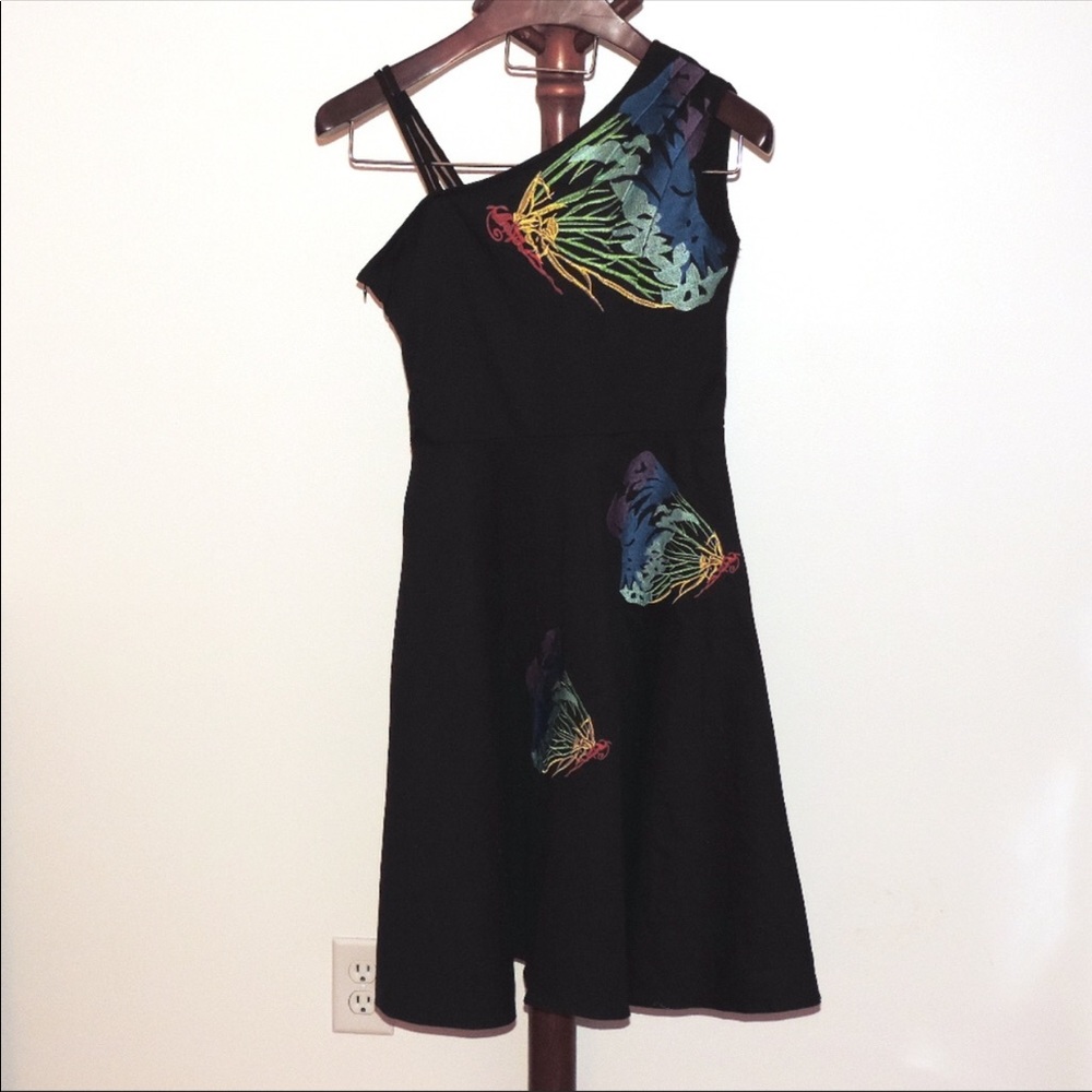Zaful asymmetrical sleeveless swing dress